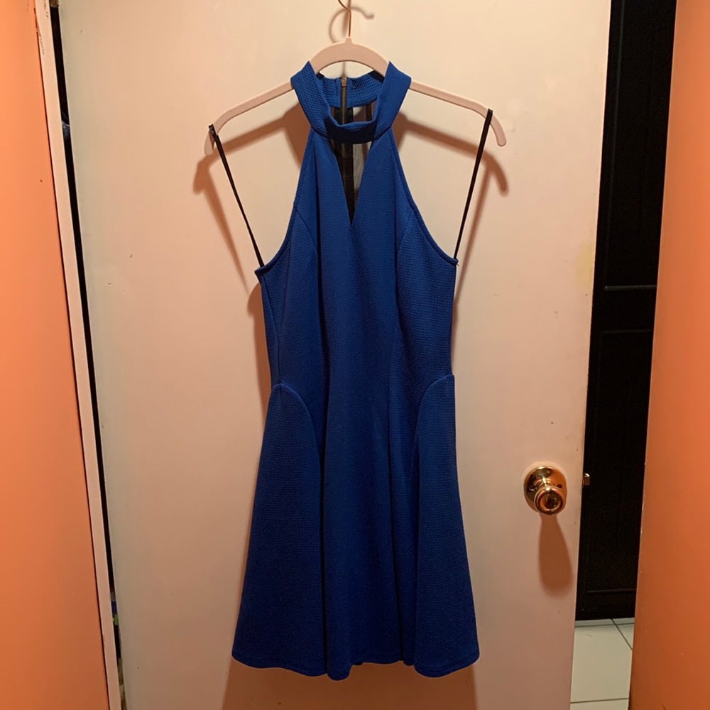 Monteau women’s mesh sleeveless dress